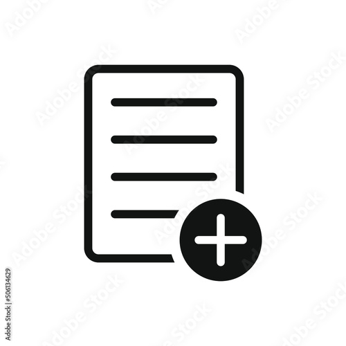add document icon vector