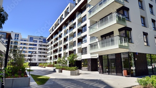 Fotografía Modern   residential area