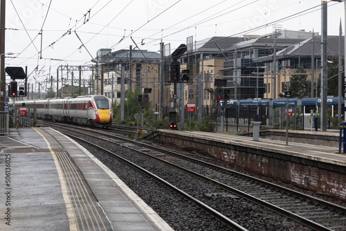 train on track