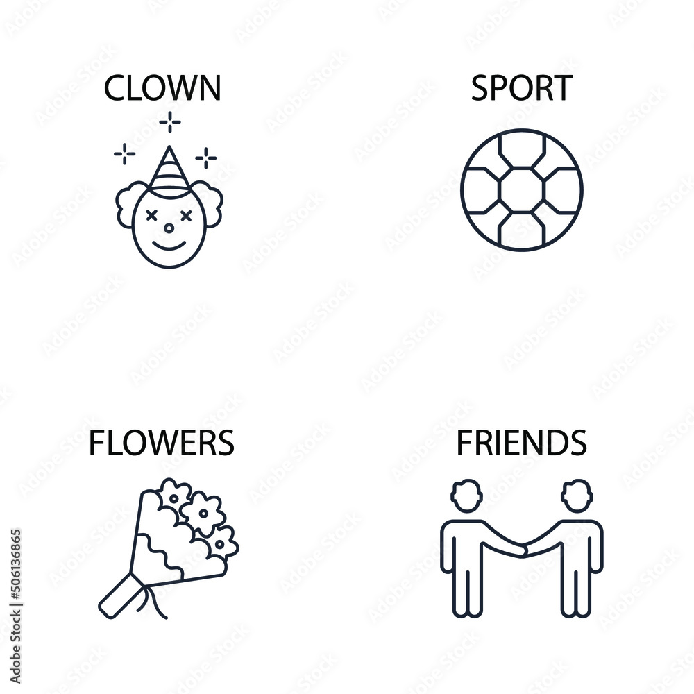 Event icons set . Event pack symbol vector elements for infographic web Event icons set . Event pack symbol vector elements for infographic web