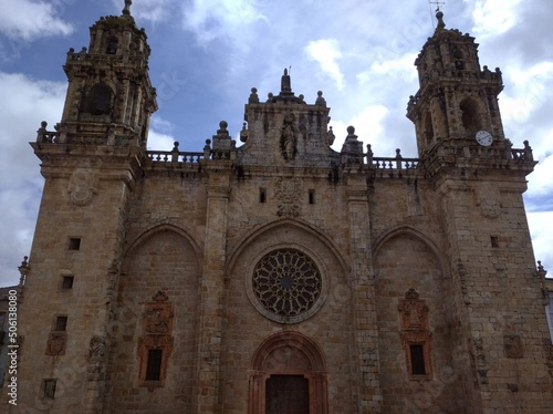 Fachada de la Catedral de Mondoñedo, Galicia photo