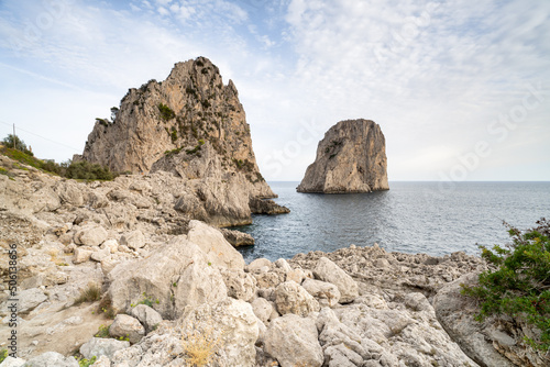Faraglioni rocks, Capri Island, Italy