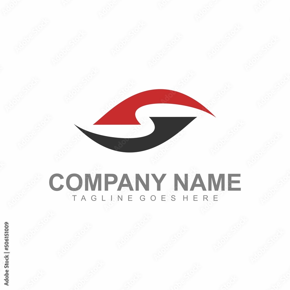 Abstract letter S logo vector template. Abstract letter S logo vector template.