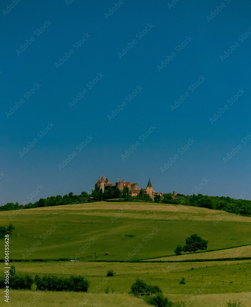 Fototapeta premium landscape and a castle