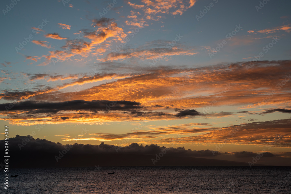 Sunset on Maui, Hawaii Sunset on Maui, Hawaii