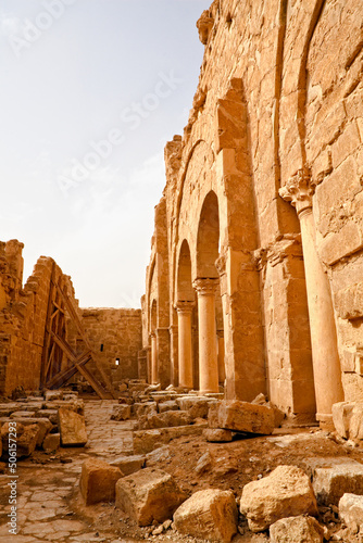 Basilica ruins Resafa Syria