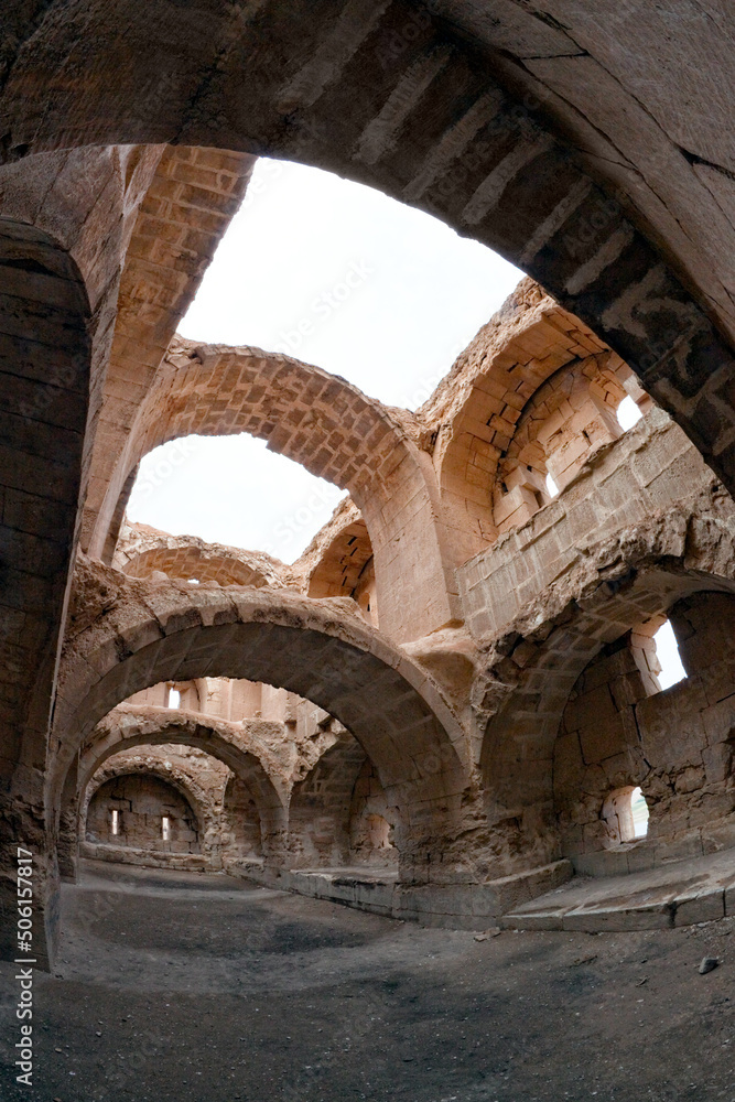 Fototapeta premium Praetorium in Halabia Syria