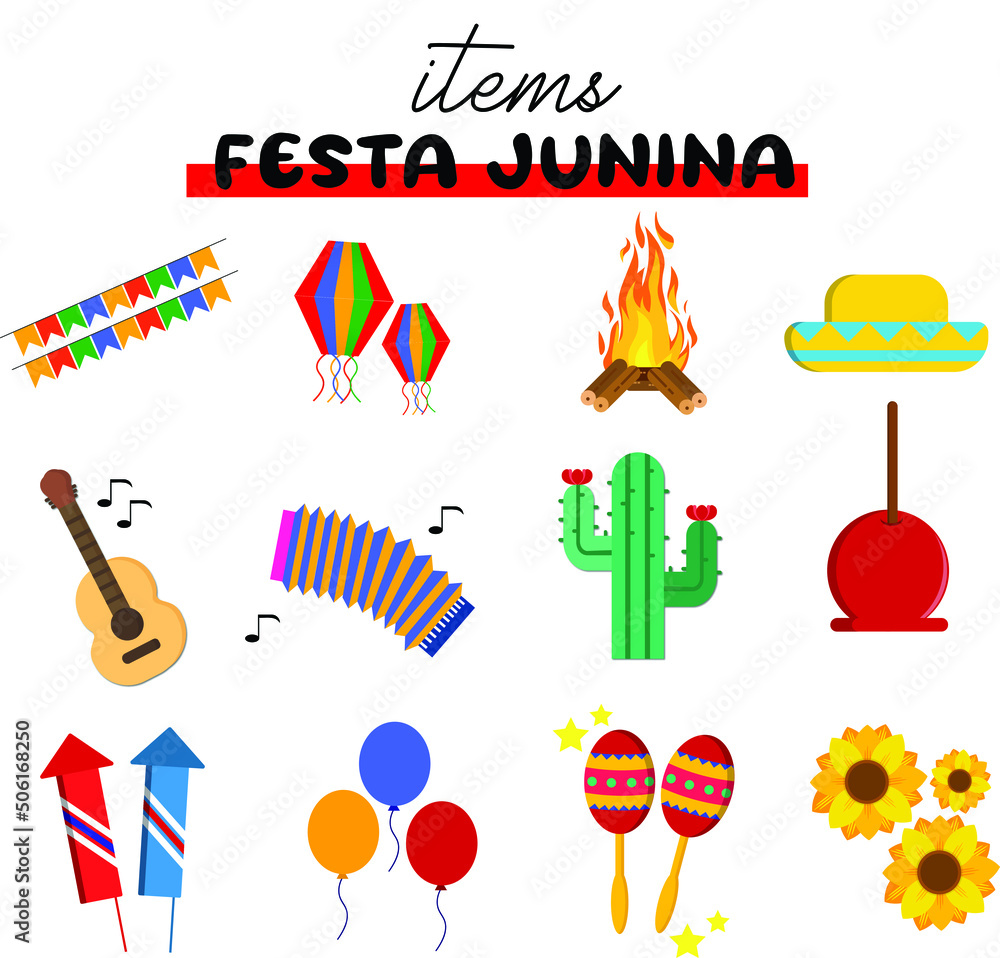 Symbol of the festa junina festival
