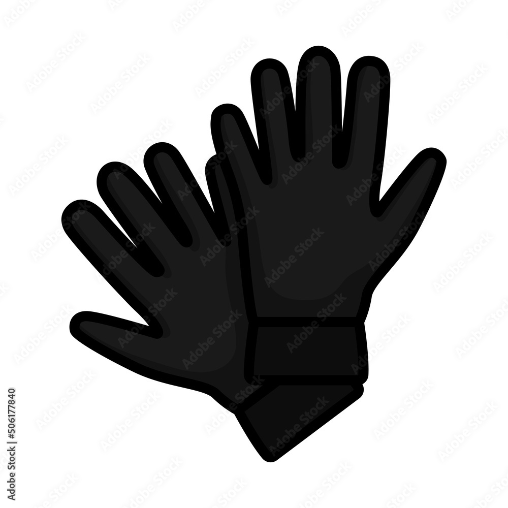 Obraz premium Criminal Gloves Icon