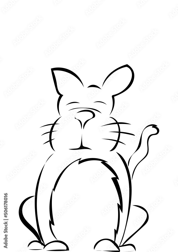 Naklejka premium Kater