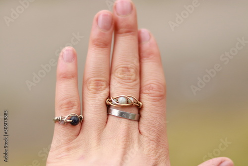 anillos mano dedos 