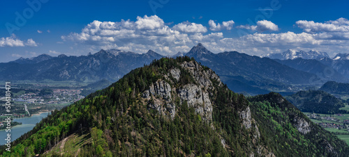 Fototapeta Naklejka Na Ścianę i Meble -  Einerkopf in den Allgäuer Alpen