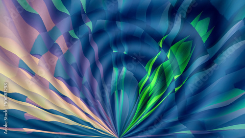 the concept of environmental protection, green technologies, renewable energy. abstract background blue green modern. website design, books, brochures