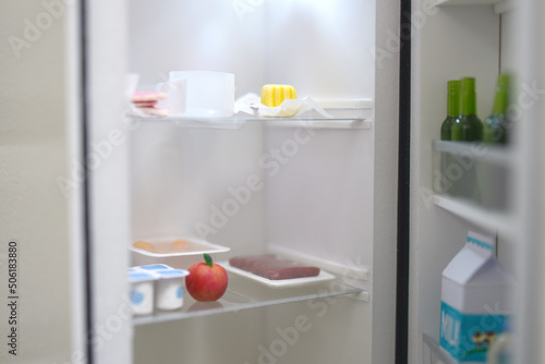 Aliments miniatures - réfrigérateur