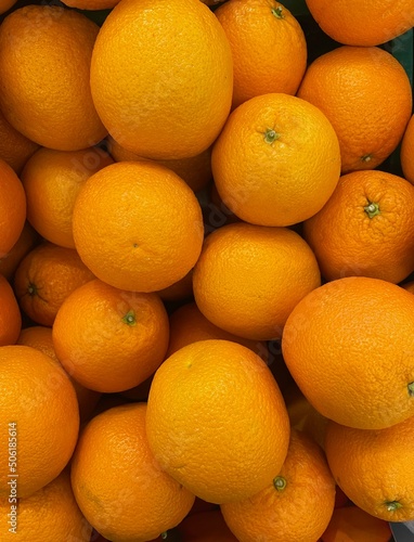 Close up of oranges background