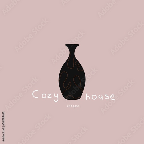 Tableau sur toile Ceramic vase