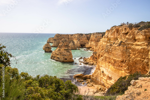 Praia da Marinha an der Algarve