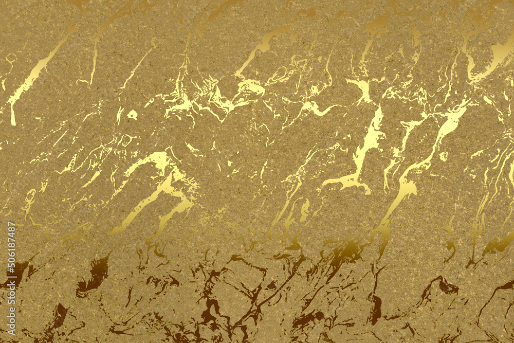 Golden Abstract decorative paper texture background for artwork - Illustration
Golden Abstract decorative paper texture background for artwork - Illustration