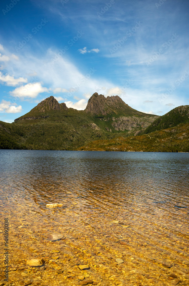 dove lake and cradle mountain