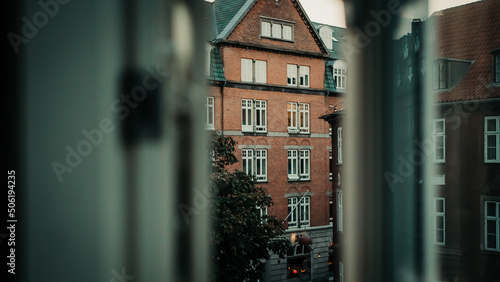 Canvas Print Copenhagen house