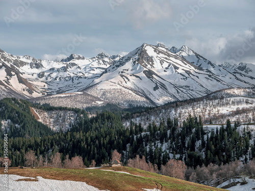 Caucasus mountains , Karachay - Cherkessia, Arhiz photo