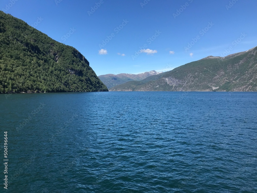 lake in the mountains