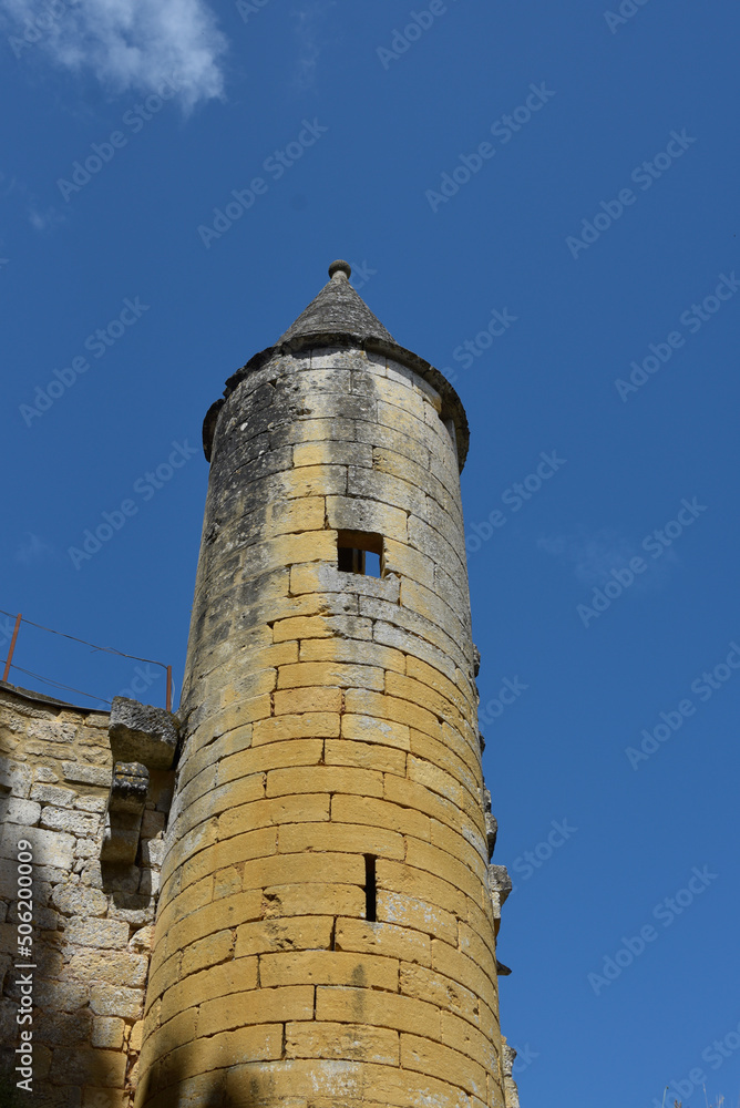 ruines de château du Périgord