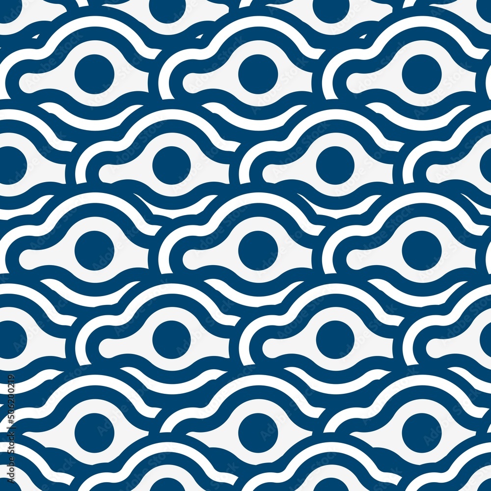 Seamless pattern with clouds. Design for wall decoration, postcard, poster, brochure, shirt, etc Seamless pattern with clouds. Design for wall decoration, postcard, poster, brochure, shirt, etc