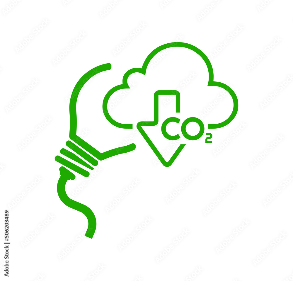 reducing CO2 emissions to stop climate change. green energy background reducing CO2 emissions to stop climate change. green energy background