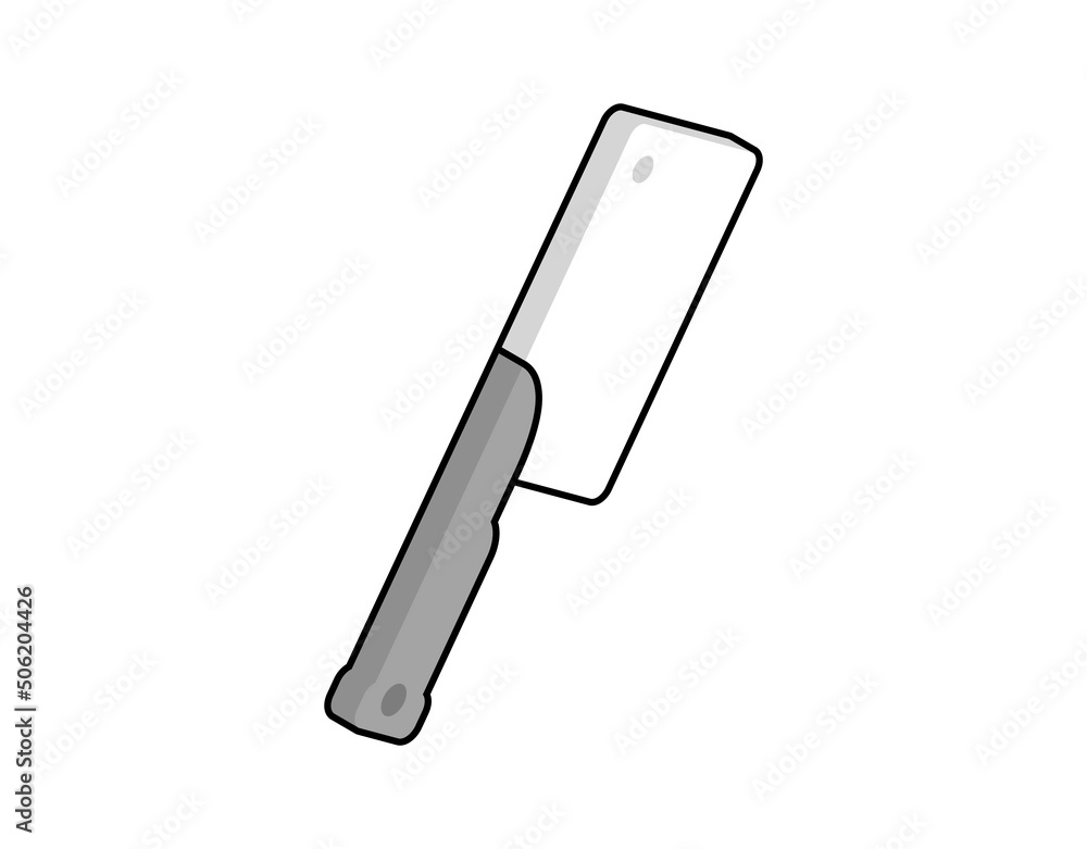 Knife isometric design icon. Vector web illustration. 3d colorful concept Knife isometric design icon. Vector web illustration. 3d colorful concept