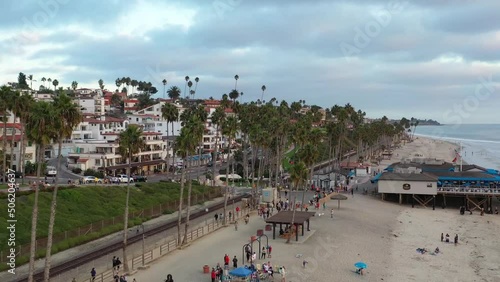 San Clemente, California, Pacific Coast, Aerial View, San Clemente Pier