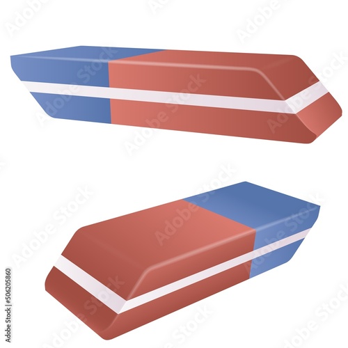 Vector rubber eraser