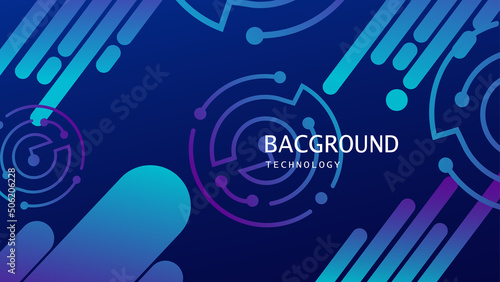 minimal geometric abstract background. Composition of dynamic and modern shapes