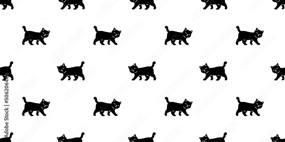 cat seamless pattern kitten vector calico walking neko breed cartoon character pet tile background repeat wallpaper animal doodle illustration design scarf isolated cat seamless pattern kitten vector calico walking neko breed cartoon character pet tile background repeat wallpaper animal doodle illustration design scarf isolated