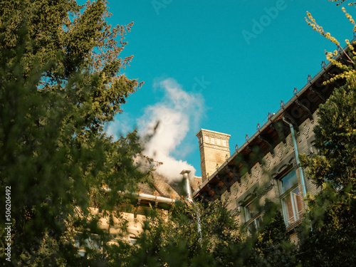 house in the sky