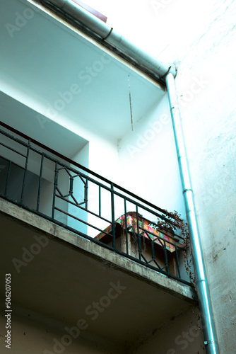 site of a building