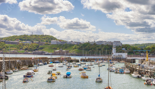 Harbour and lighthouse. © Jack Cousin