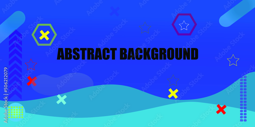 Fototapeta premium blue abstract background for website or flyer