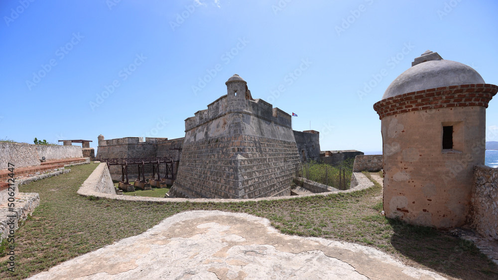 The El Morro fortress in Santiago de Cuba, Cuba