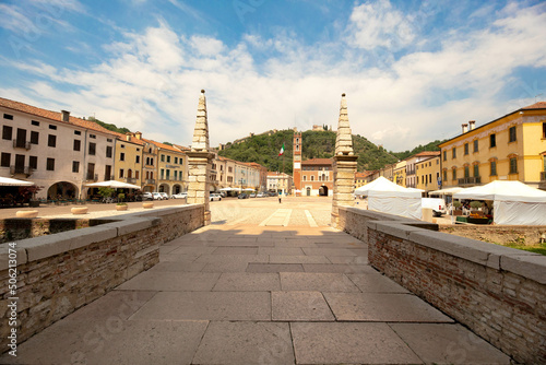 Marostica-Piazza Castello o Piazza degli Scacchi