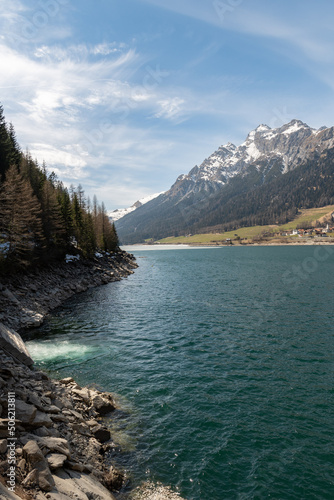 Lake Sufers in Grison in Switzerland photo