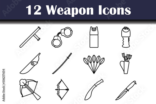 Weapon Icon Set