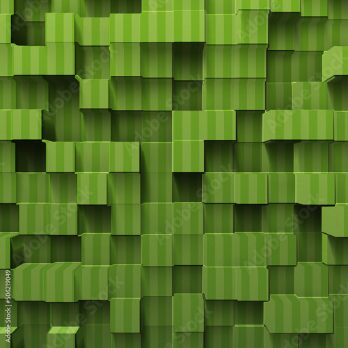 Green cube backgrounds