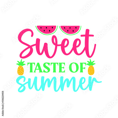 Sweet taste of summer svg design © etcify