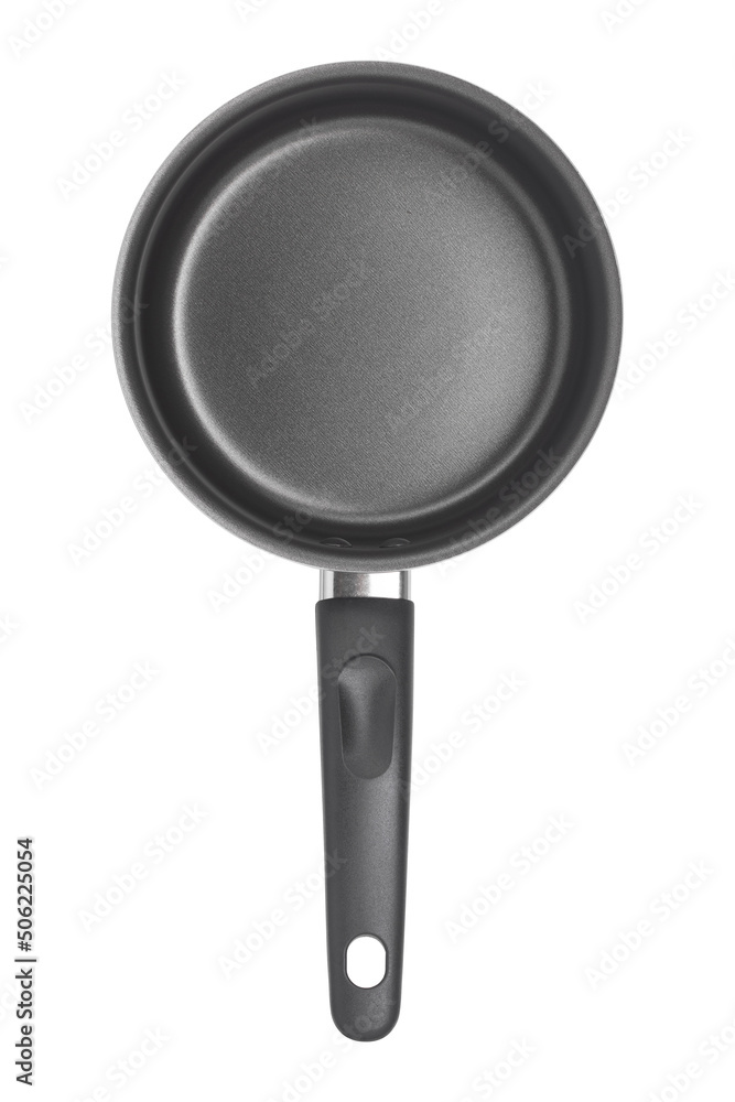 empty cooking pan on white. empty cooking pan on white.