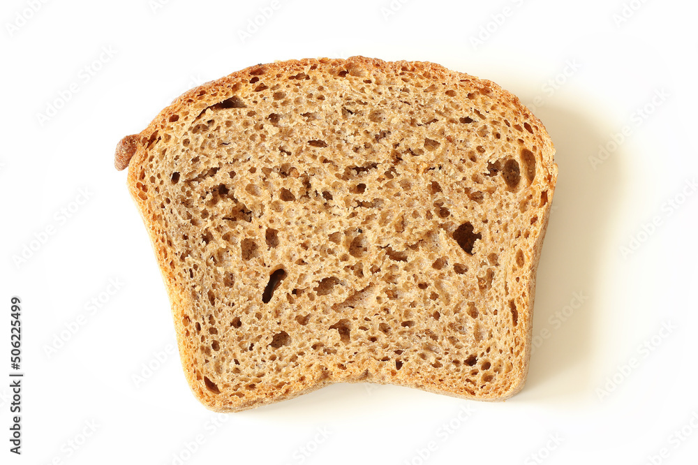 Dry bread on a light background. Bread rye, wheat. Dry bread on a light background. Bread rye, wheat.
