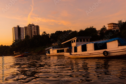 Barcos no Rio Tocantins, Imperatriz - Maranhão