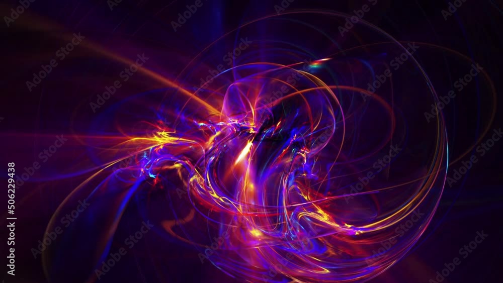 abstract nebula space