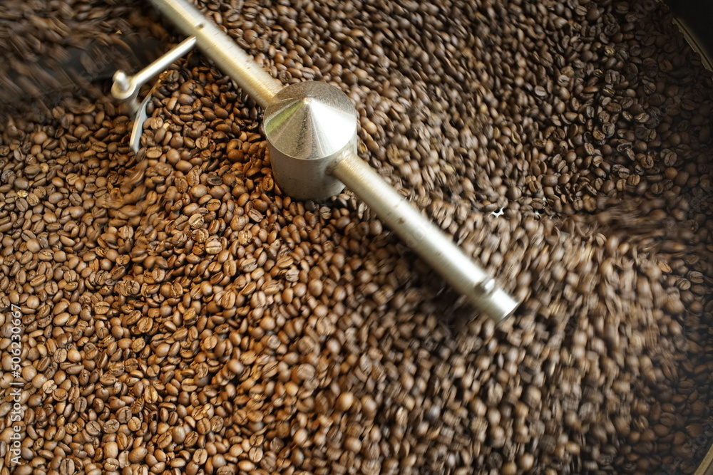 Kaffeeröstung Abkühlsieb