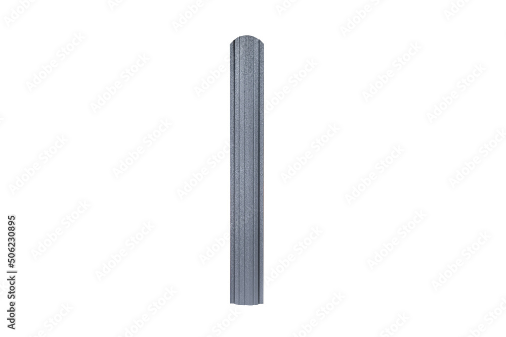 Brown wooden fence isolated on white background with parallel plank old. Object with clipping path Brown wooden fence isolated on white background with parallel plank old. Object with clipping path